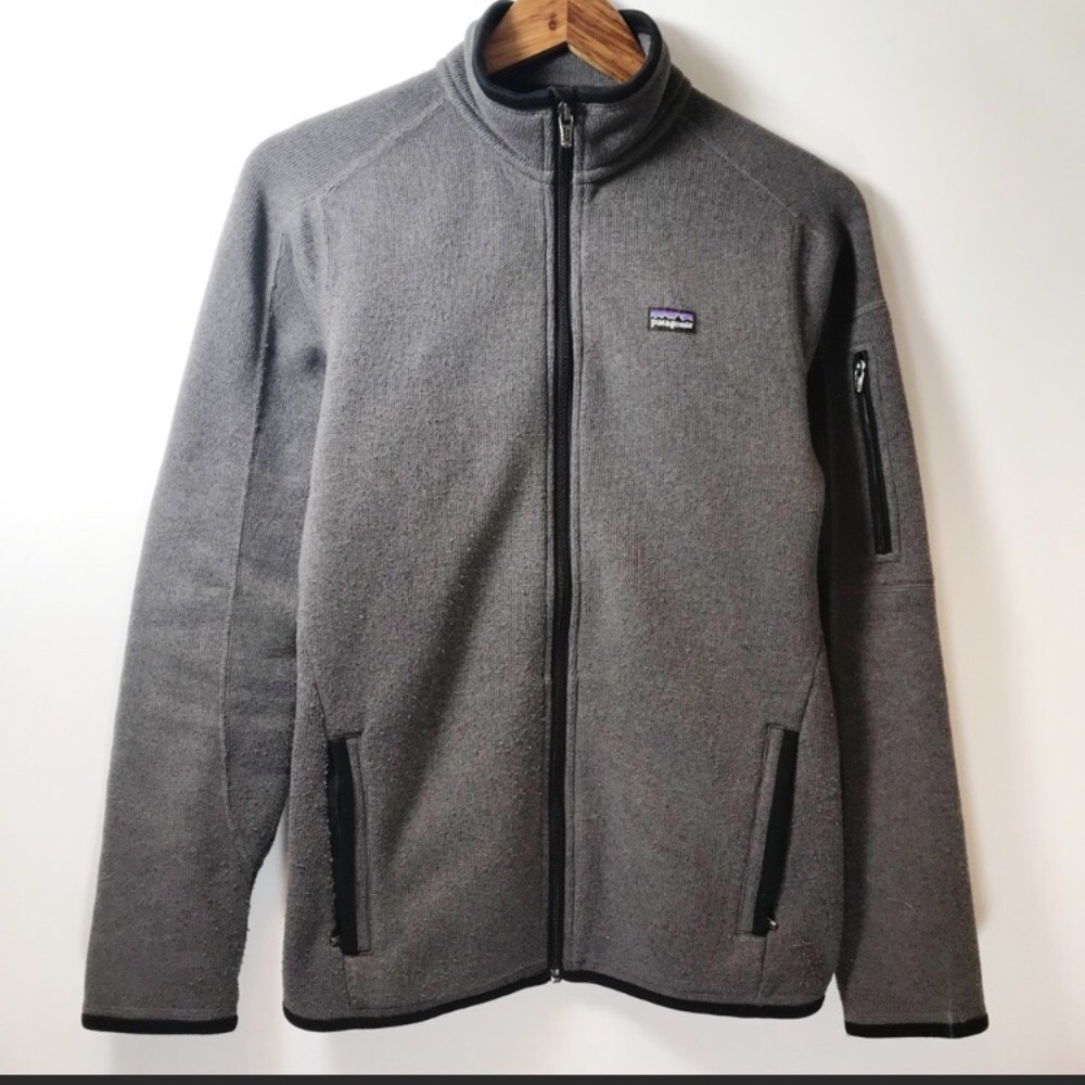 Medium charcoal Patagonia zip up jacket